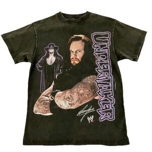WWE Undertaker Washed‎ Black T-Shirt Size X-Small Never Worn NWT